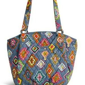 Vera Bradley Glenna cotton quilted Shoulder Bag